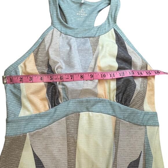 Prana Calexico Maxi Dress Pastel Mosaic Size Medium - Picture 10 of 12